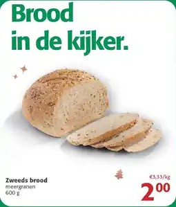 Comarkt Zweeds brood meergranen aanbieding