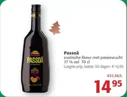 Comarkt Passoã exotische likeur met passievrucht 17% vol aanbieding
