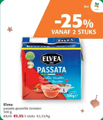 Comarkt Elvea passata gezeefde tomaten aanbieding