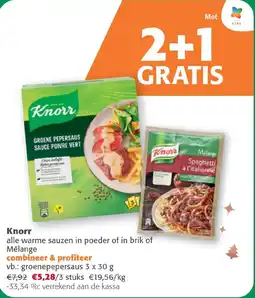 Comarkt Knorr aanbieding