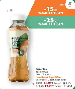 Comarkt Fuze Tea aanbieding