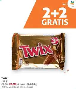 Comarkt Twix aanbieding