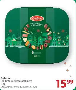 Comarkt Delacre Tea Time koekjesassortiment aanbieding