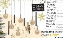 YGO Hanglamp Josiane aanbieding