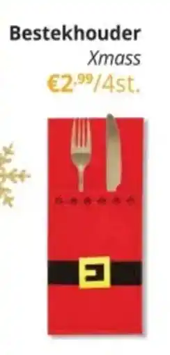 YGO Bestekhouder Xmass aanbieding