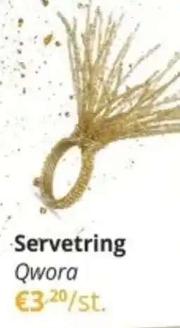 YGO Servetring Qwora aanbieding