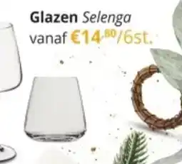 YGO Glazen Selenga aanbieding