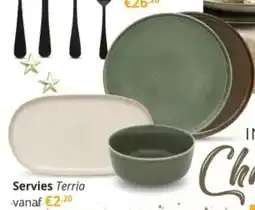 YGO Servies Terria aanbieding