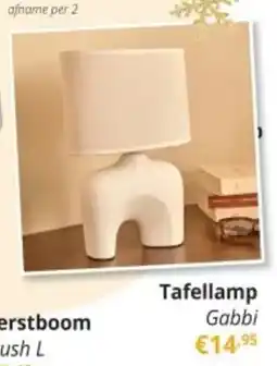 YGO Tafellamp Gabbi aanbieding