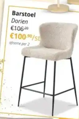 YGO Barstoel Dorien aanbieding