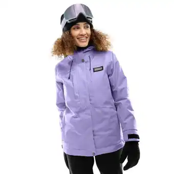 Decathlon Dames Wintersport snowboardjas W4-W Nevis Paars aanbieding
