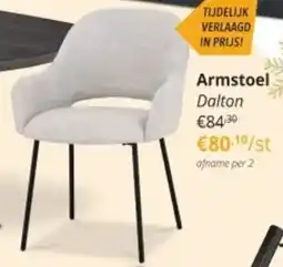 YGO Armstoel Dalton aanbieding