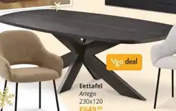 YGO Eettafel Artego aanbieding
