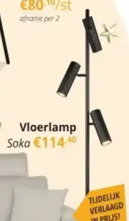 YGO Vloerlamp Soka aanbieding