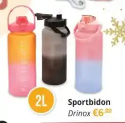 YGO Sportbidon Drinox aanbieding