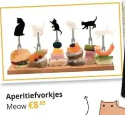 YGO Aperitiefvorkjes Meow aanbieding