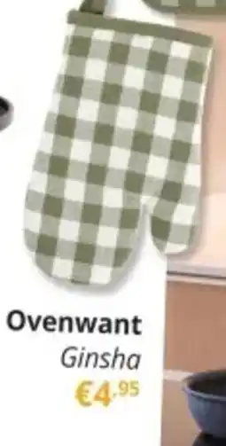 YGO Ovenwant Ginsha aanbieding