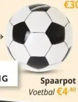 YGO Spaarpot Voetbal aanbieding