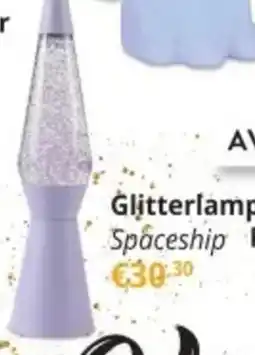 YGO Glitterlamp spaceship aanbieding