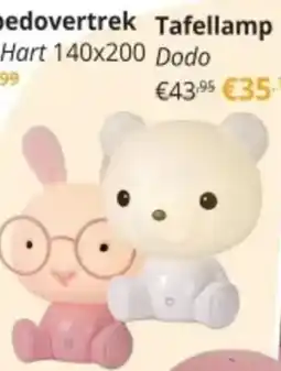 YGO Tafellamp Dodo aanbieding