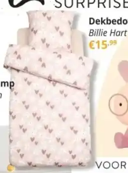 YGO Dekbedovertrek Billie Hart aanbieding