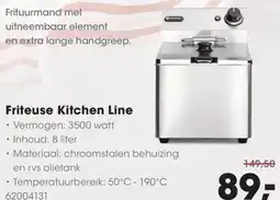 Hanos Friteuse Kitchen Line aanbieding
