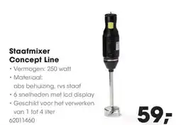 Hanos Staafmixer Concept Line aanbieding