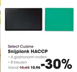 Hanos Select Cuisine Snijplank HACCP aanbieding