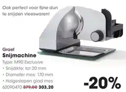 Hanos Graef Snijmachine aanbieding