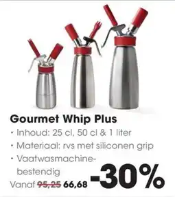 Hanos Gourmet Whip Plus aanbieding