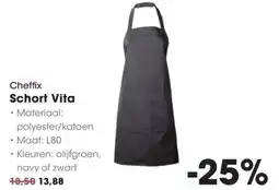 Hanos Cheffix Schort Vita aanbieding