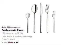 Hanos Select Dinnerware Bestekserie Fiore aanbieding