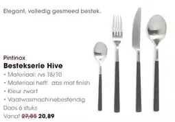 Hanos Pintinox Bestekserie Hive aanbieding