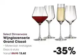 Hanos Select Dinnerware Wijnglazenserie Grand Classé aanbieding