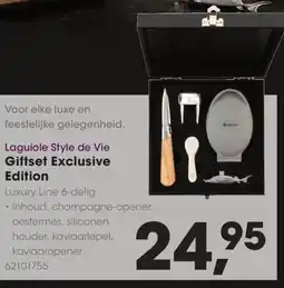 Hanos Laguiole Style de Vie Giftset Exclusive Edition aanbieding