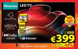 ElectroStock Hisense LED TV 65A6K aanbieding