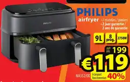ElectroStock Philips airfryer NA352/00 aanbieding