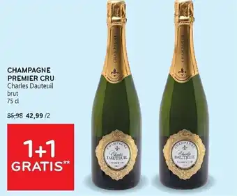 Champagne premier cru charles dauteuil brut