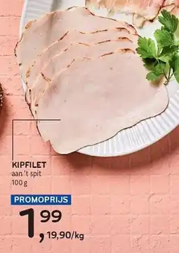 Alvo Kipfilet aan 't spit aanbieding