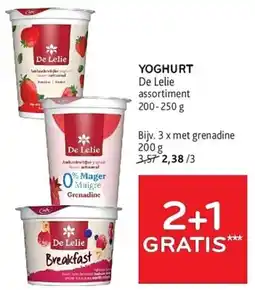 Alvo De Lelie Yoghurt aanbieding