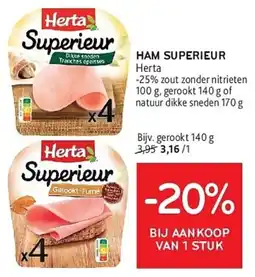 Alvo Herta Ham Superieur aanbieding