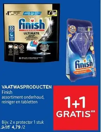 Vaatwasproducten Finish