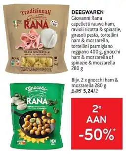 Alvo Deegwaren Giovanni Rana aanbieding