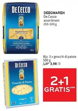 Alvo Deegwaren De Cecco aanbieding