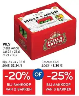 Alvo Pils Stella Artois aanbieding