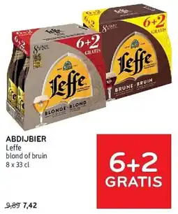 Alvo Leffe Abdijbier aanbieding