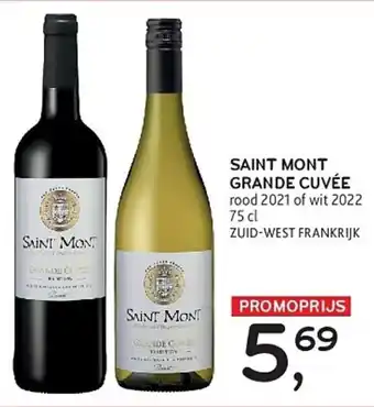 Alvo Saint Mont Grande Cuvée aanbieding