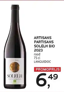 Alvo Artisans Partisans Solelh Bio aanbieding