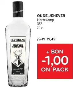 Alvo Oude Jenever Hertekamp 35° aanbieding