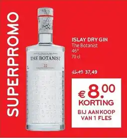Alvo Islay Dry Gin The Botanist 46° aanbieding